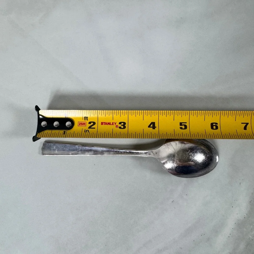 Oneida Nobility Plate‎ Silver Plated Bouillon Soup Spoon Caprice Floral Pattern